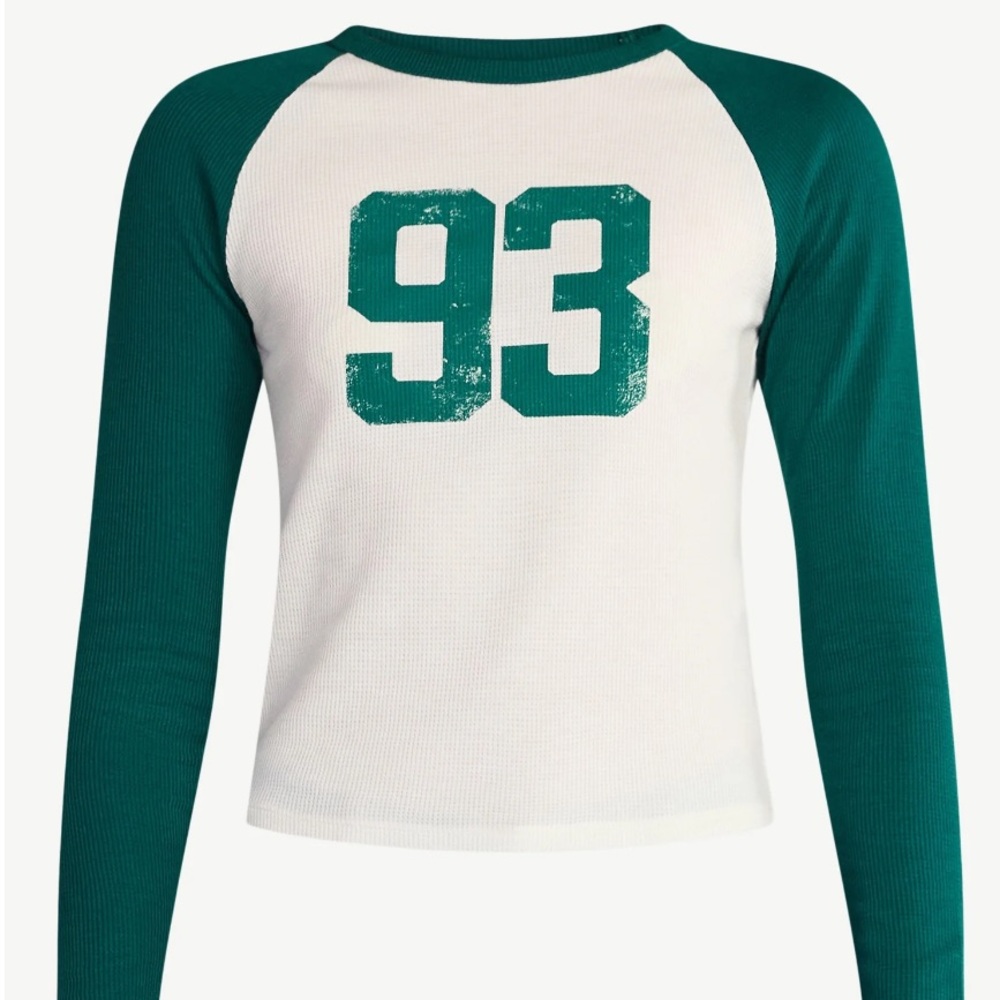No Boundaries Raglan Tee with Long Sleeves